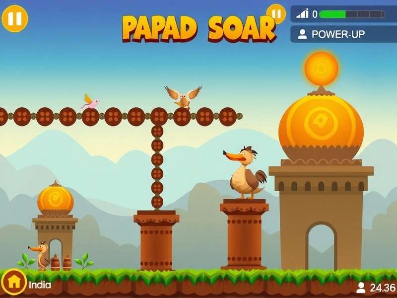 Papad Soar Saga player demographic chart across India